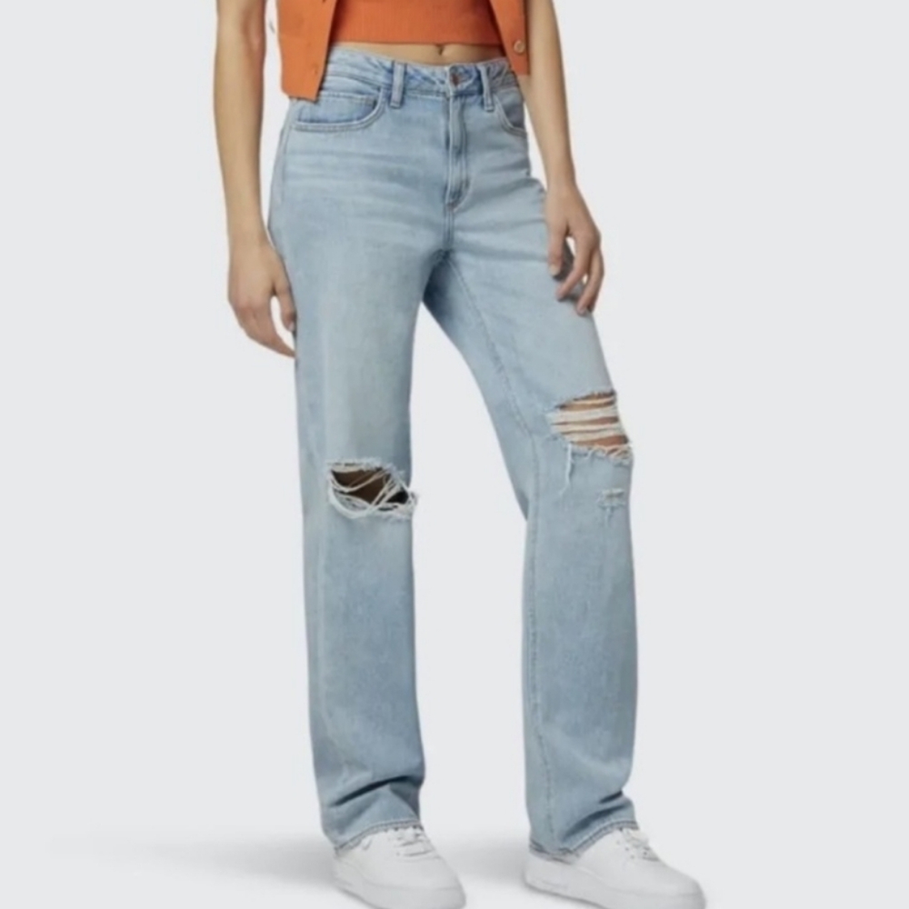 Favorite Daughter The Tommy Mid-rise Boyfriend Distressed Jeans